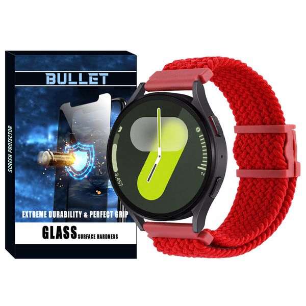 بند بولت مدل Braided Magnet BL مناسب برای ساعت هوشمند سامسونگ Galaxy Watch 4/5/6/7/FE سایز 40/43/44/46/47 میلی متری