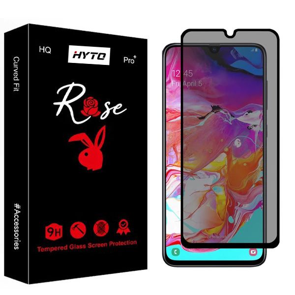 محافظ صفحه نمایش حریم شخصی هیتو مدل Rose Secret مناسب برای گوشی موبایل سامسونگ Galaxy A70 / M42 5G