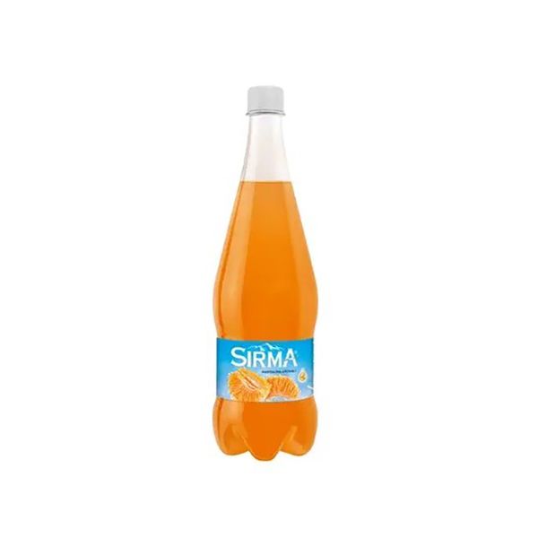نوشیدنی گازدار ویتامین C با طعم نارنگی سیرما - 1 لیتر