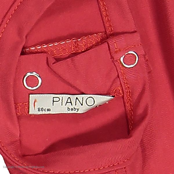 تی شرت نوزادی دخترانه پیانو مدل 1009009801045-72