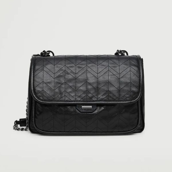 کیف دوشی زنانه مانگو مدل 27022508-PONIENTE