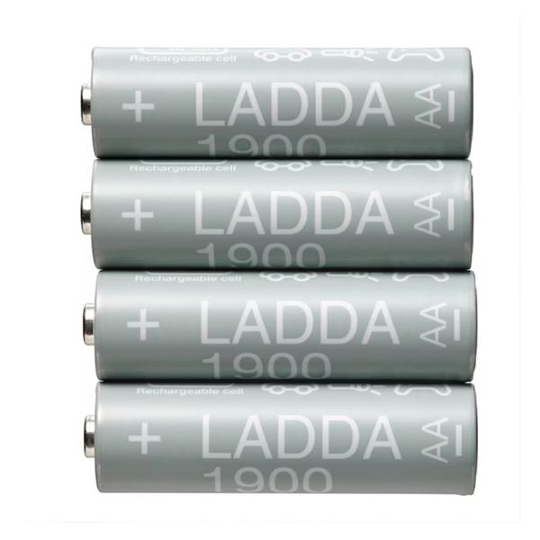 باتری قلمی قابل شارژ ایکیا مدل 005 بسته چهار عددی