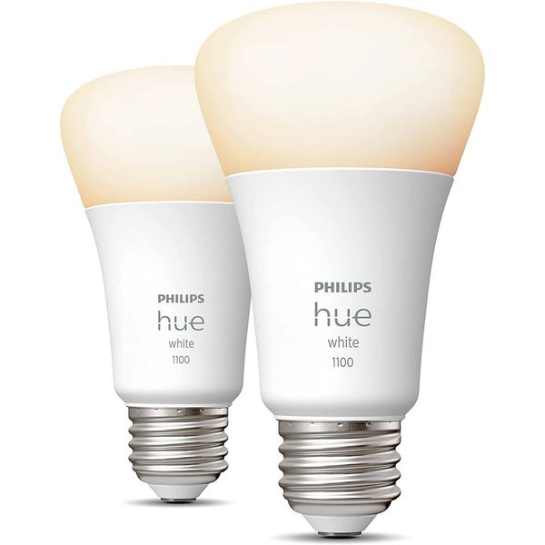 لامپ هوشمند 10.5 وات فیلیپس مدل Hue A19  پایه E27 بسته دو عددی