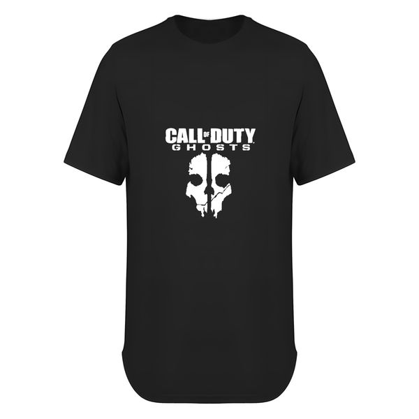 تی شرت لانگ آستین کوتاه مردانه مدل Call of Duty Ghosts کد G009