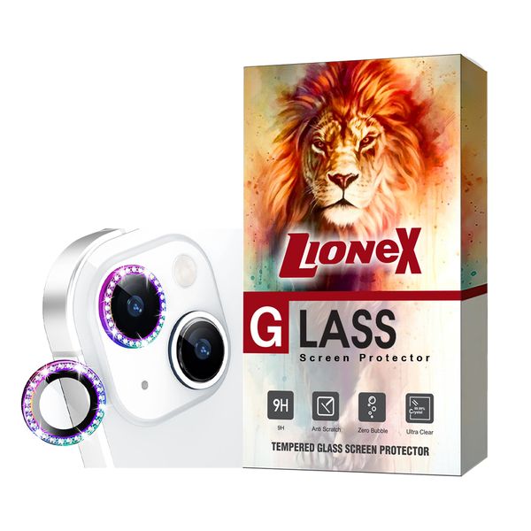  محافظ لنز دوربین لایونکس مدل RNGLNLI مناسب برای گوشی موبایل اپل iPhone 13 / iPhone 13 mini 