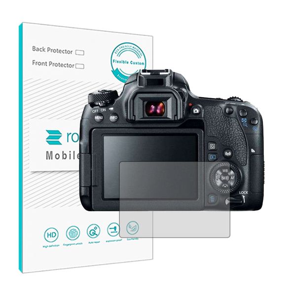 محافظ صفحه نمایش دوربین شفاف راک اسپیس مدل HyGEL مناسب برای دوربین عکاسی کانن 77D(18-200)