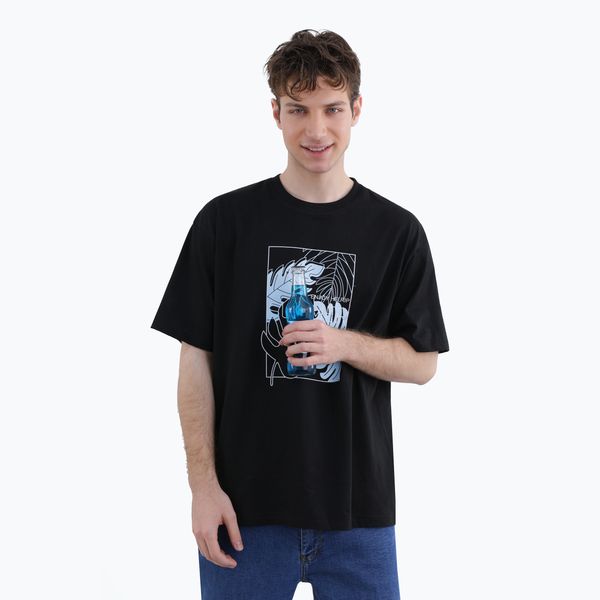 تی شرت آستین کوتاه مردانه پاتن جامه مدل نخی کد 331621030002999