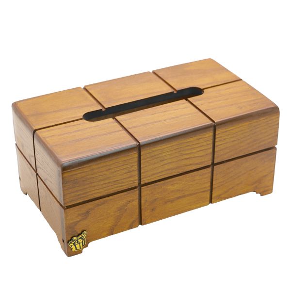 جعبه دستمال کاغذی لوکس باکس مدل چوبی کد LB830