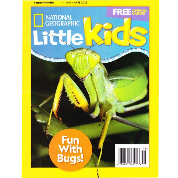 مجله  National Geographic Little Kids ژوئن 2023 