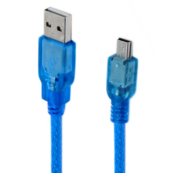 کابل تبدیل USB به miniUSB دی نت مدل FX0302 طول 0.3 متر