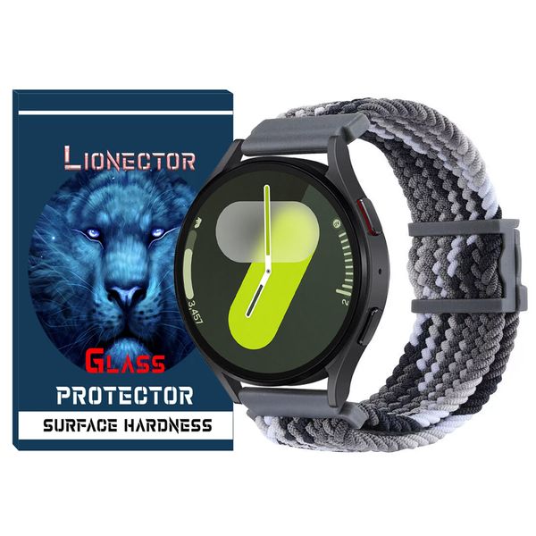 بند لاینکتور مدل Braided Magnet LI مناسب برای ساعت هوشمند سامسونگ Galaxy Watch 4/5/6/7/FE سایز 40/43/44/46/47 میلی متری