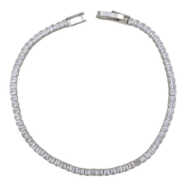 دستبند زنانه ژوپینگ مدل تنیسی جواهری کد B4403