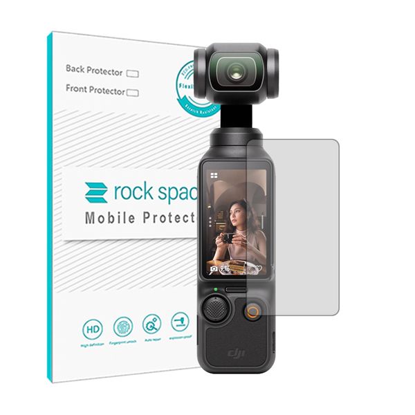 محافظ صفحه نمایش دوربین شفاف راک اسپیس مدل HyGEL مناسب برای دوربین عکاسی دی جی آی Pocket 3