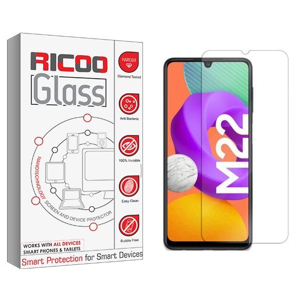 محافظ صفحه نمایش ریکو مدل RiC2 مناسب برای گوشی موبایل سامسونگ Galaxy M22