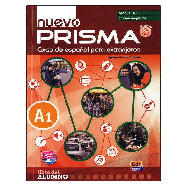 کتاب  Neuvo Prisma Nivel A1 اثر Nuevo Prismo Team انتشارات Editorial Edinumen