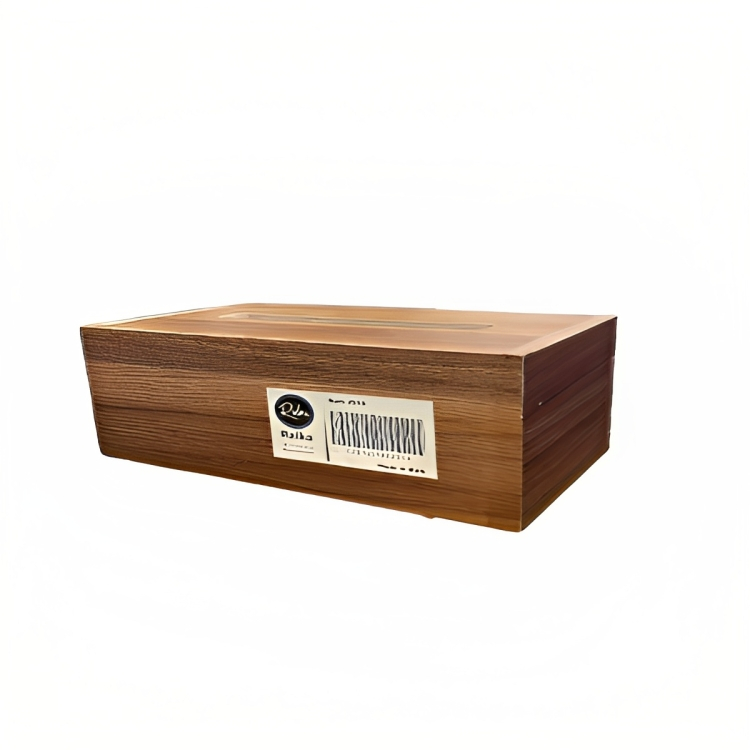 جعبه دستمال کاغذی رایکا مدل چوبی