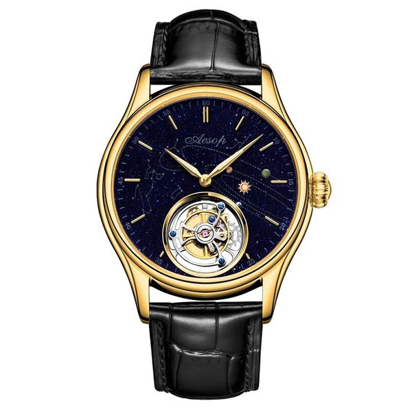 ساعت مچی عقربه‌ای مردانه آزوپ مدل Tourbillon