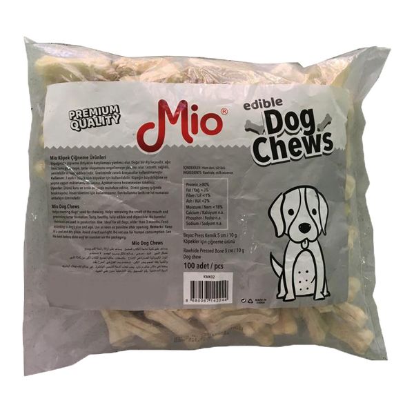 تشویقی سگ میو مدل Dog chews وزن 1000 گرم