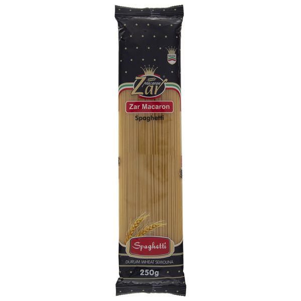 اسپاگتی زرماکارون قطر 1.2 - 250 گرم
