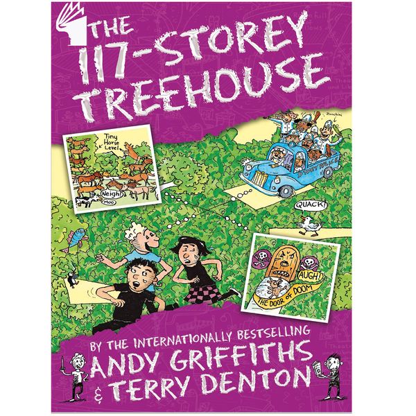 کتاب The117-Story Treehouse اثر Andy Griffiths and Terry Denton انتشارات معیار علم