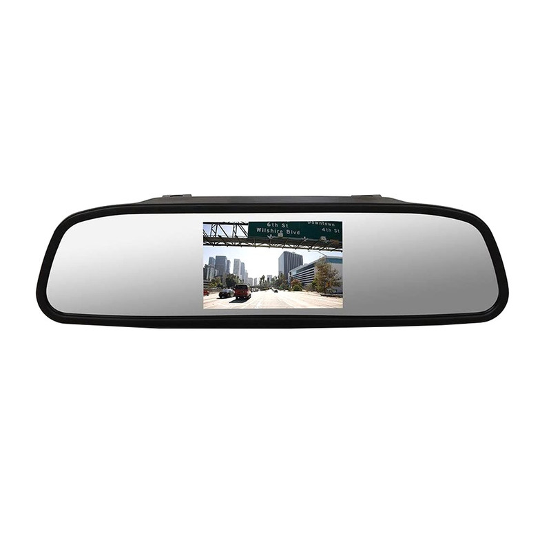 آینه مانیتور دار و دوربین دنده عقب خودرو هنزو مدل d51