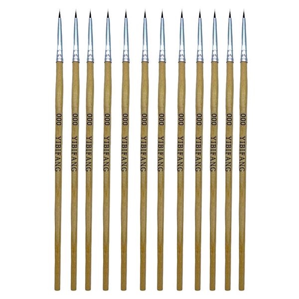 قلم موی طراحی ناخن يبيفنگ مدل z003 مجموعه 12 عددي