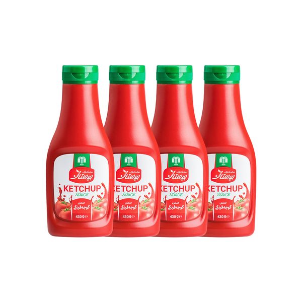 سس گوجه فرنگی بیدستان - 430 گرم مجموعه 4 عددی
