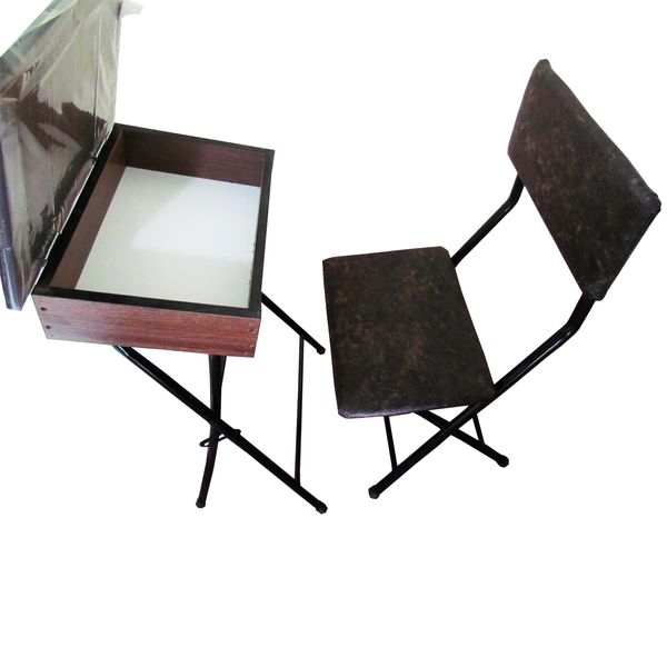 میز و صندلی نماز میزیمو مدل باکسدار تاشو کد 4002