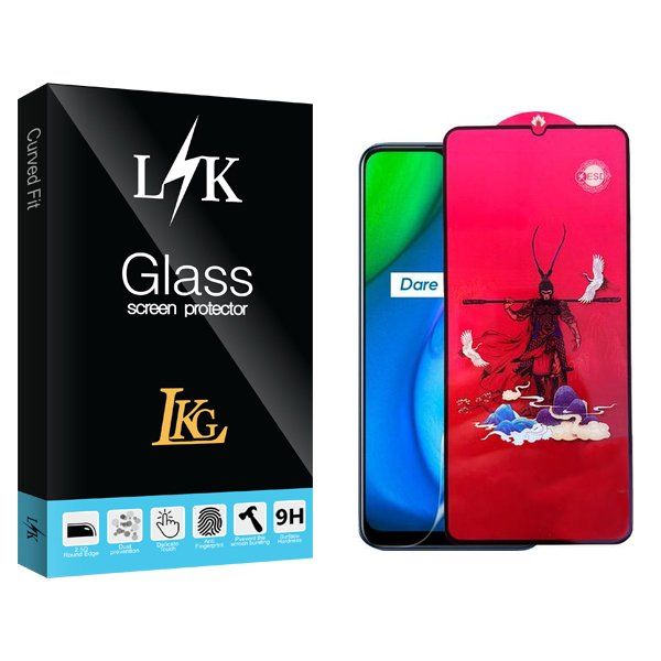 محافظ صفحه نمایش ال کا جی مدل LKK king مناسب برای گوشی موبایل ریلمی V3