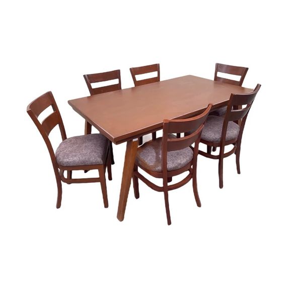 میز و صندلی نهارخوری شش نفره مدل dotir کد 1434
