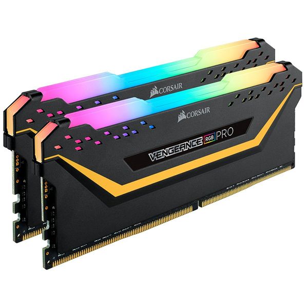 رم دسکتاپ DDR4 دو کاناله 3200 مگاهرتز CL16 کورسیر مدل VENGEANCE RGB PRO TUF GAMING EDITION ظرفیت 32 گیگابایت