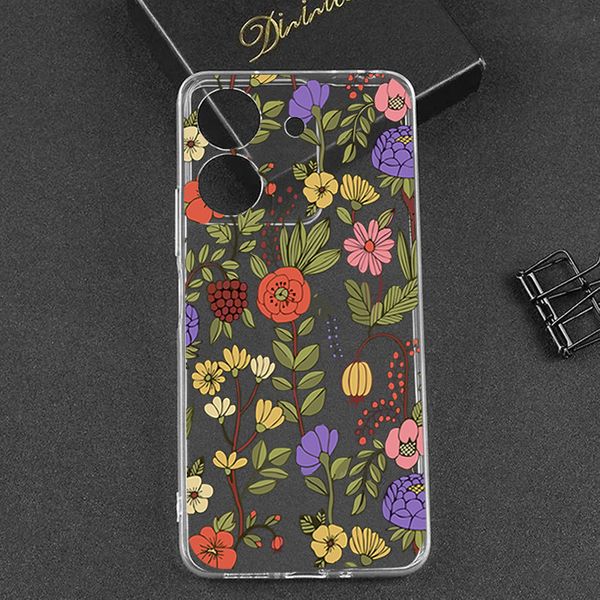 کاور طرح Tiny Flower مناسب برای گوشی موبایل شیائومی Poco C65 