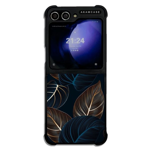 کاور آکام مدل AMCWSGZFLIP5-LEAVES8 مناسب برای گوشی موبایل سامسونگ Galaxy Z Flip 5