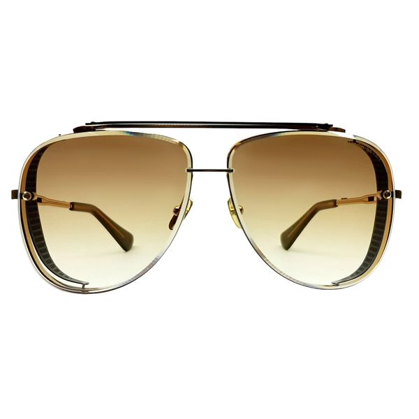 عینک آفتابی دیتا مدل MACHsixc2-gold.brown
