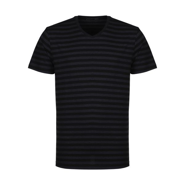 تی شرت آستین کوتاه مردانه زانتوس مدل 141842 رنگ مشکی