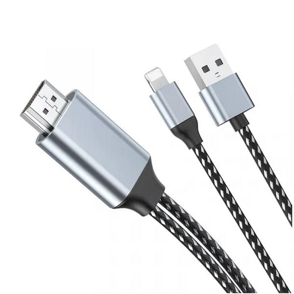 كابل تبديل USB به HDMI/ لايتنينگ ویوو مدل X7L طول 2 متر