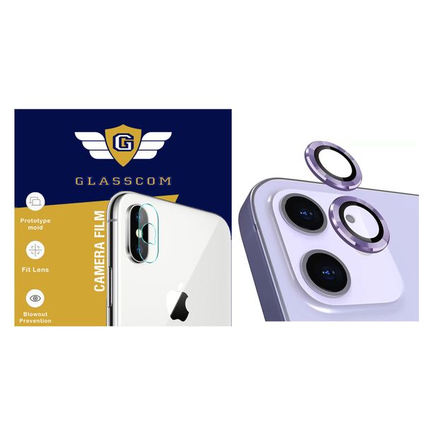 محافظ لنز دوربین گلس کام مدل GCLR-I11 مناسب برای گوشی موبایل اپل iPhone 11
