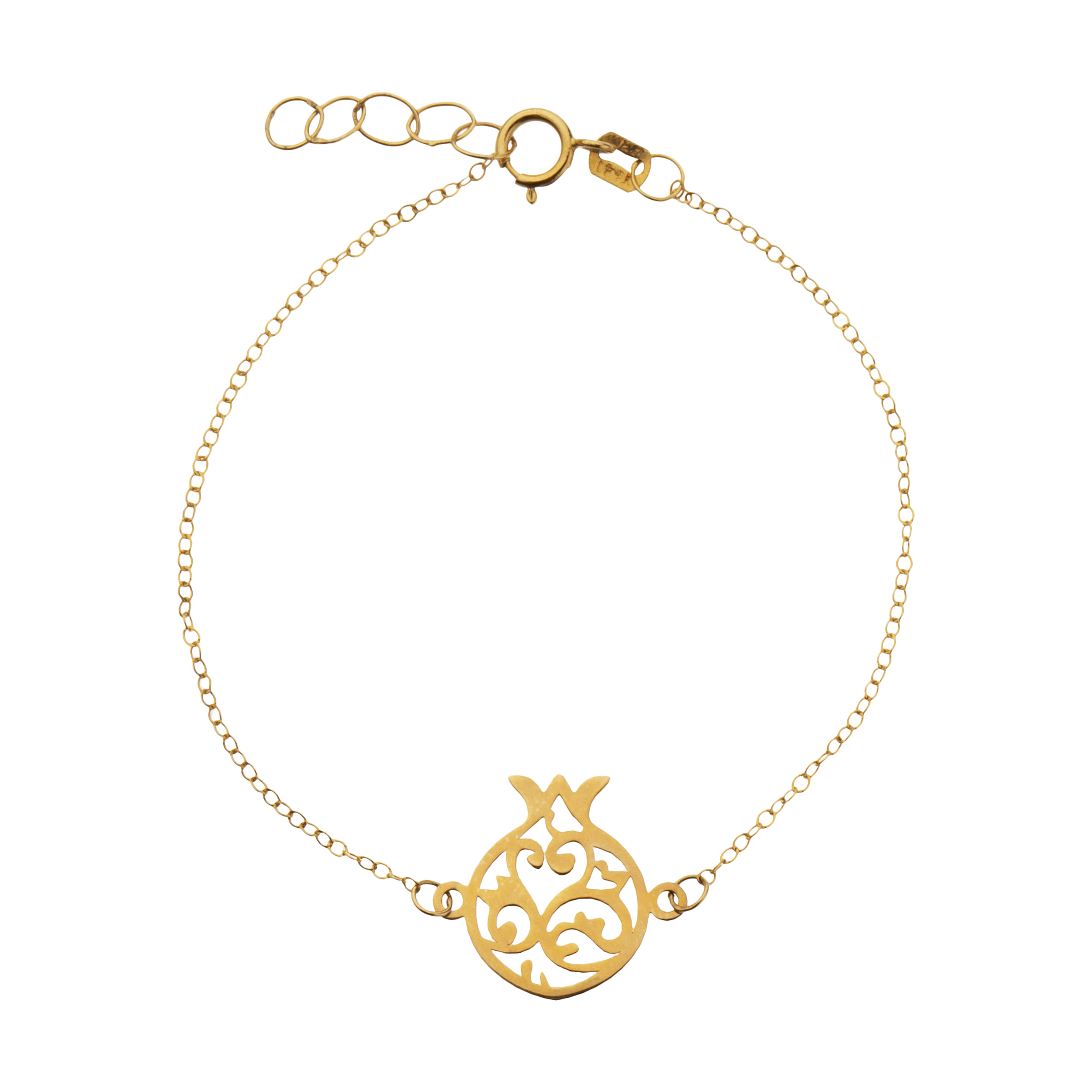 دستبند طلا 18 عیار زنانه مایا ماهک مدل MB0975