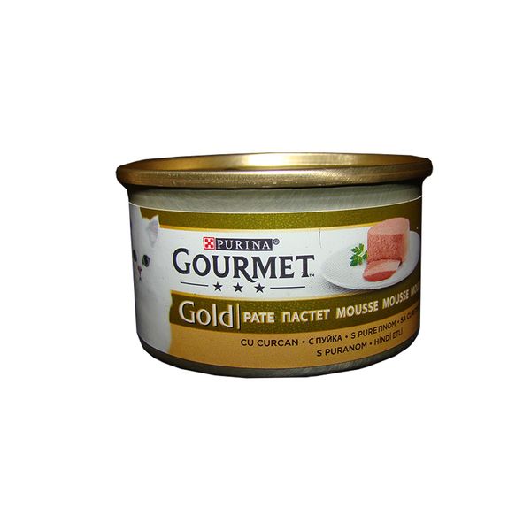 کنسرو غذای گربه پورینا مدل Gourmet وزن 85 گرم