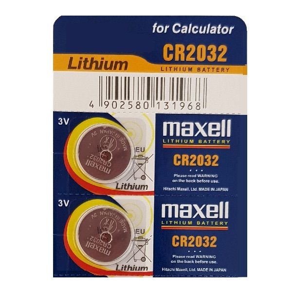 باتری سکه ای مکسل مدل CR2032 بسته دو عددی