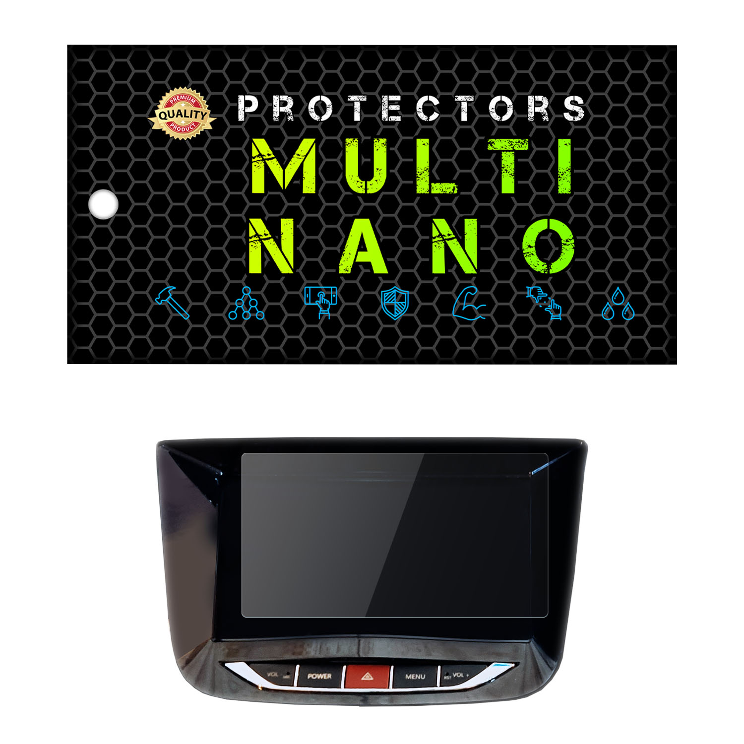 محافظ صفحه نمایش خودرو مولتی نانو مدل X-S1N مناسب برای آمیکو Asena New