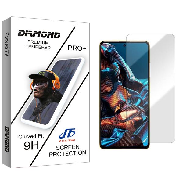 محافظ صفحه نمایش جی اف مدل Diamond مناسب برای گوشی موبایل شیائومی Poco X5 Pro 5G