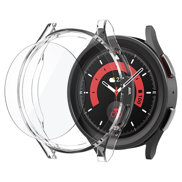 کاور بادیگارد مدل GB مناسب برای ساعت هوشمند سامسونگ Watch 5 Pro 45mm به همراه محافظ صفحه نمایش