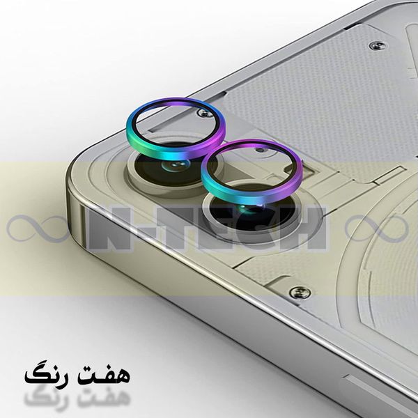 محافظ لنز دوربین انتک مدل Ring Metal Lens Protector مناسب برای گوشی موبایل ناتینگ فون 1