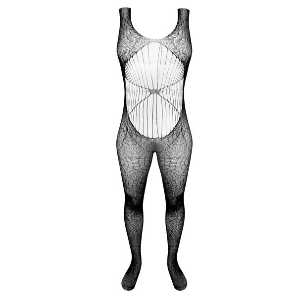 لباس خواب زنانه ماییلدا مدل فیشنت تار عنکبوتی کد 4855-7106 رنگ مشکی