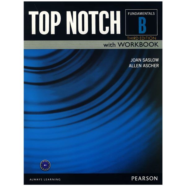 کتاب top notch fundamentals b اثر JOAN SASLOW &amp; ALLEN ASCHER انتشارات زبان مهر