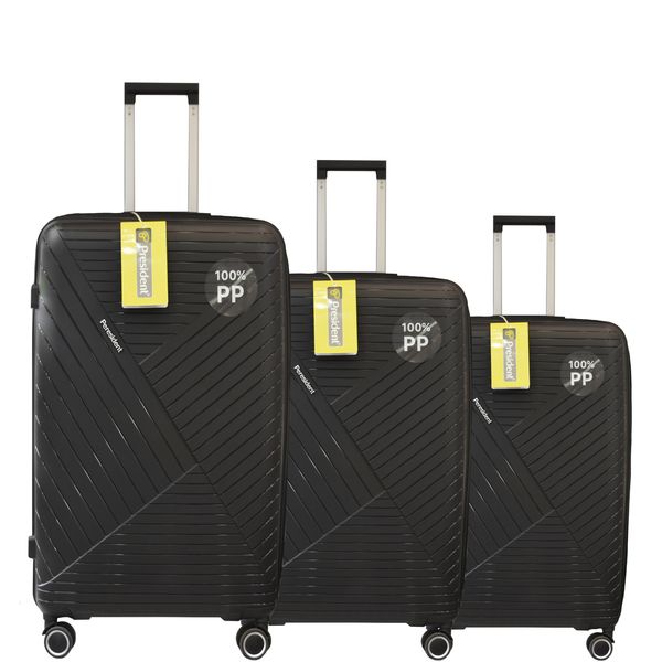 مجموعه سه عددی چمدان پرزیدنت کد 04
