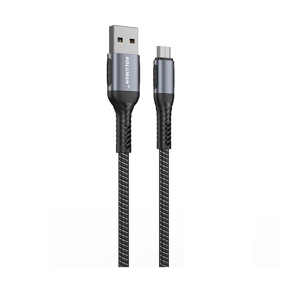 کابل تبدیل USB به MicroUSB کلومن پلاس مدل +K9 طول 1.5 متر