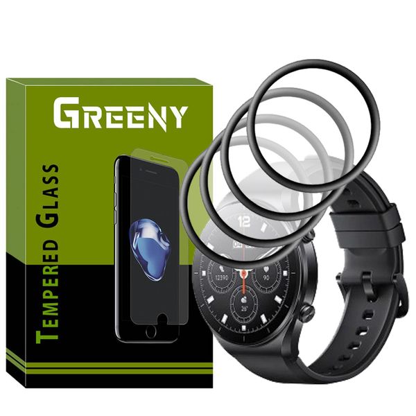 محافظ صفحه نمایش گرینی مدل GR-PM مناسب برای ساعت هوشمند شیائومی Smart Watch S1 GL بسته چهار عددی