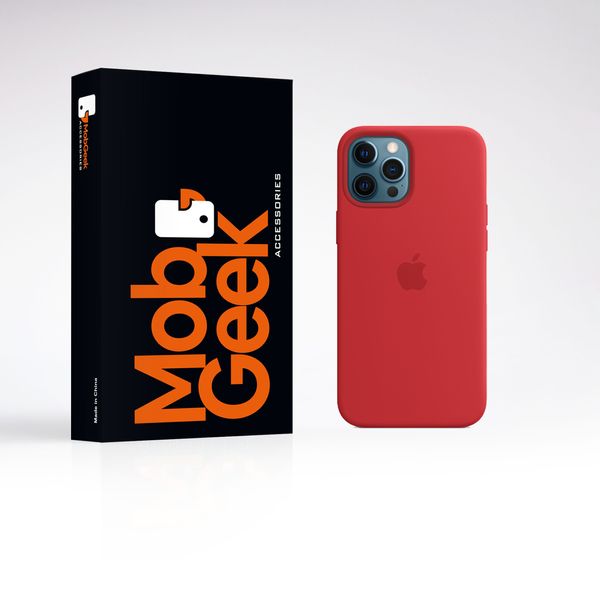 کاور موبگیک مدل سیلیکونی مناسب برای گوشی موبایل اپل iphone 12pro max